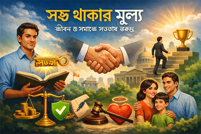 সৎ থাকার মূল্য