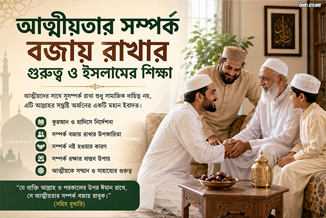 আত্মীয়তার সম্পর্ক বজায় রাখা