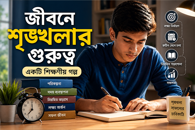 জীবনে শৃঙ্খলার গুরুত্ব