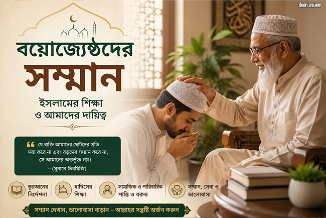 বয়োজ্যেষ্ঠদের সম্মান ইসলাম